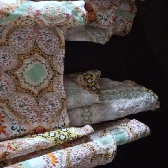 TORRID MIDI HANDKERCHIEF DRESS YELLOW SIZE 1X - Picture 3 of 12